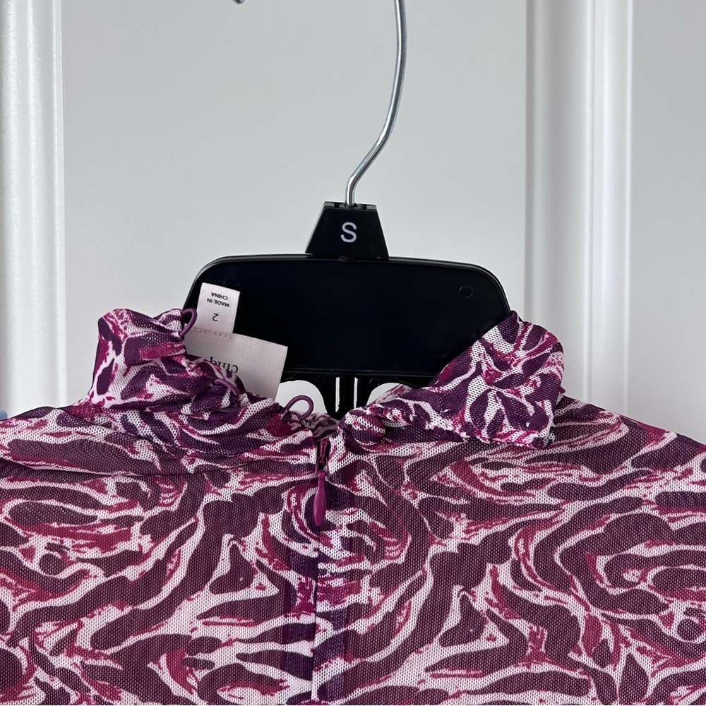 CINQ À SEPT
Layla Printed Mesh Midi Dress - Picture 5 of 5